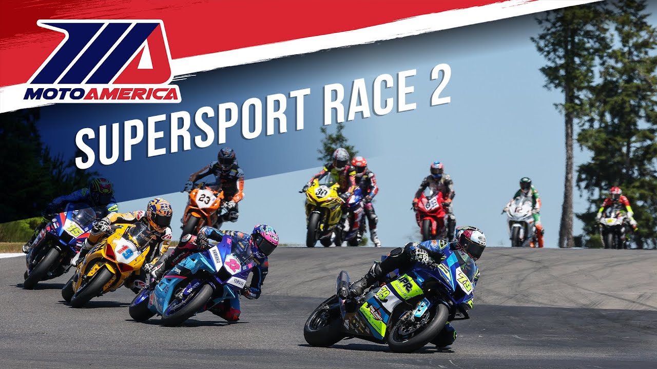 Supersport Race 2 at Ridge Motorsports Park 2025 – FULL RACE | MotoAmerica