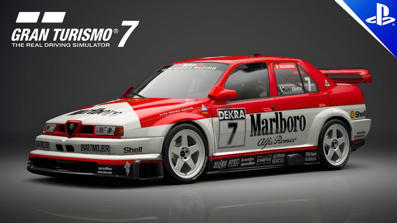 INSANE V6 SOUND! Alfa Romeo 155 @ Sardegna | GT7 (No Commentary)