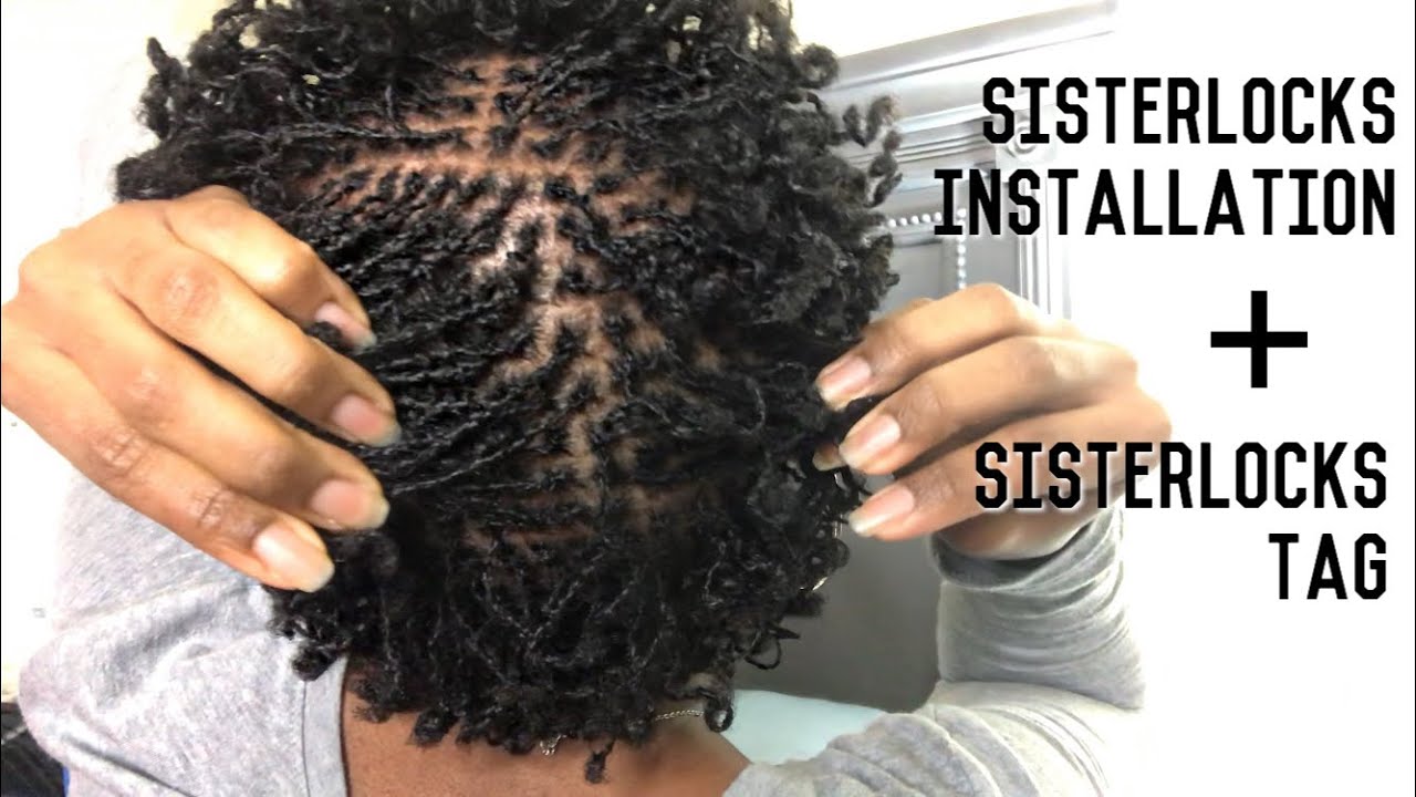 Sisterlocks  Installation Vlog + Sisterlocks Tag (Q&A) | Loc Journey From Locs to Sisterlocks
