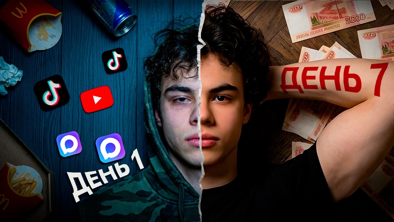 Я ОТКАЗАЛСЯ ОТ ДУМСКРОЛЛИНГА НА 7 ДНЕЙ (И Результат меня удивил)