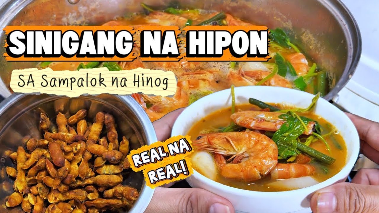 How to Cook Sinigang na Hipon with Real Sampalok (Asim Tamis na Sabaw)