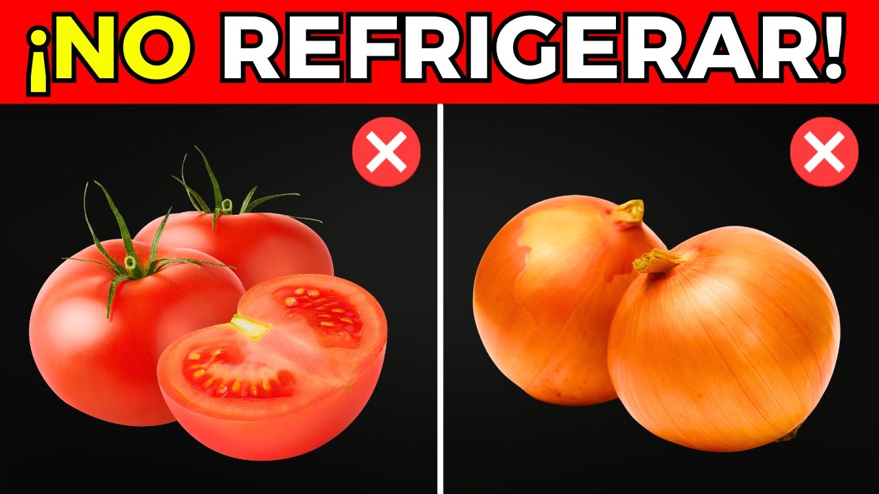 ¡12 alimentos que NO DEBES REFRIGERAR! Descubra por qué