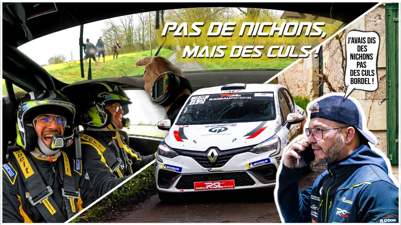 Rallye de la Vienne 2024 - es4 / Pas de nich..ns mais des c..ls !  [Caméras embarquées]