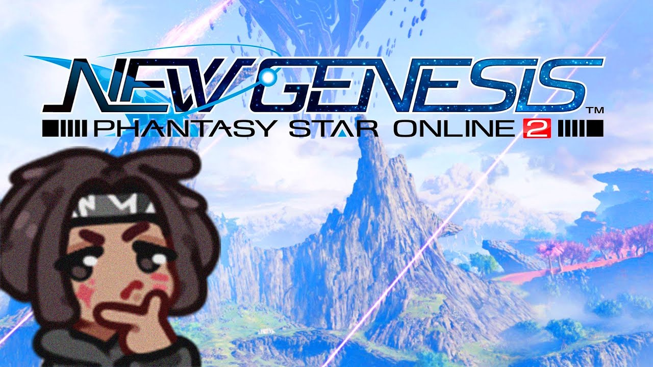 FIRST TIME playing PSO2 New Genesis Livestream w/ @Cryyfuu
