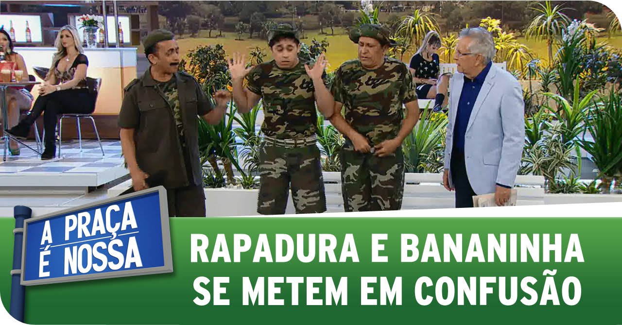 A Pra&ccedil;a &Eacute; Nossa (09/10/14) - Rapadura e Bananinha se metem em confus&atilde;o