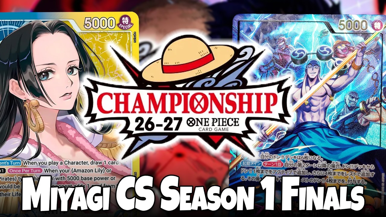 [OP16 FINALS] OP14 UY Boa Hancock vs OP15 PEnel || Miyagi CS Season 1 One Piece Card Game