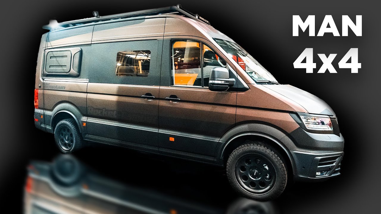 NEUHEIT: Rocket Mountain MAN 4x4 💢 Der ultimative Allrad Kastenwagen für dein Offroad Bike Vanlife