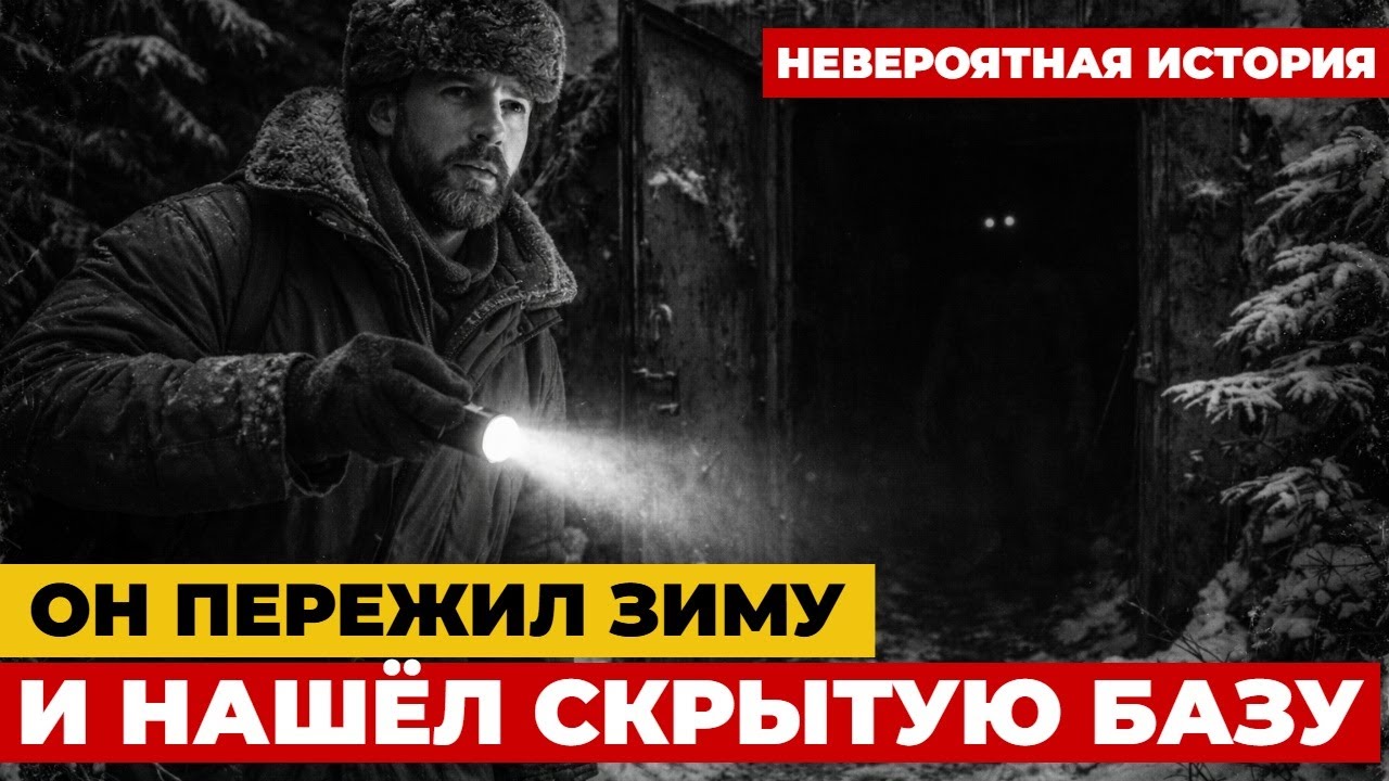 ОН ВЫЖИЛ 38 ДНЕЙ В МЕТЕЛИ — И НАШЕЛ СКРЫТУЮ БАЗУ, ЧТО НЕ ЗНАЧИЛОСЬ НИ НА ОДНОЙ КАРТЕ СССР