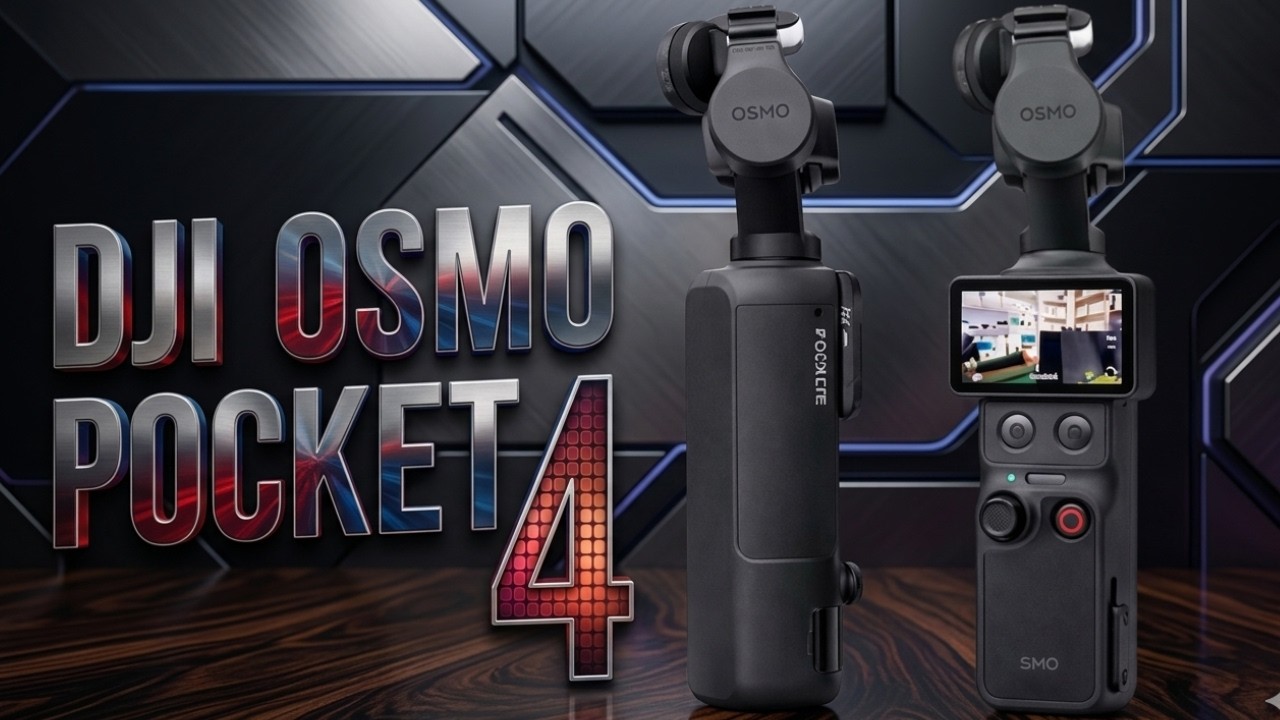 DJI Osmo Pocket 4: OFFICIAL Launch & First Look! (6K, Zoom & More)
