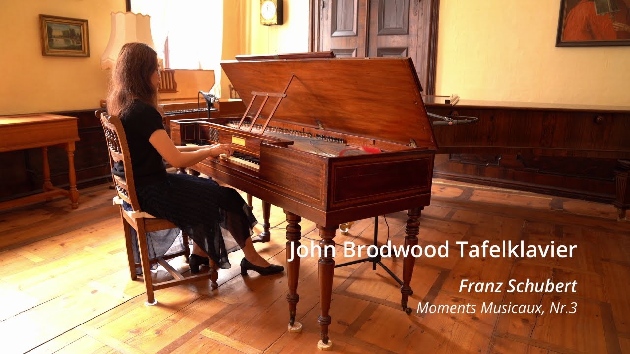 06K Broadwood Tafelklavier 1820– Li-Chun Su spielt Franz Schubert, Moments Musicaux, Nr. 3