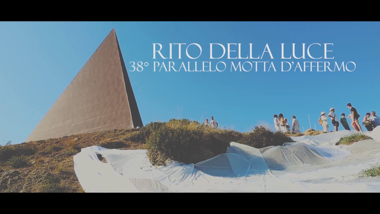 Rito della Luce 2017 - Piramide 38° Parallelo Motta d'Affermo - Sicilia