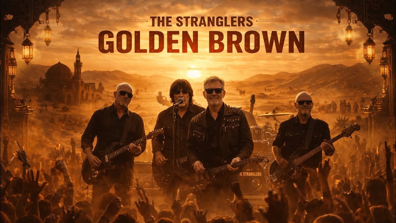 Golden Brown by The Stranglers When AI gets emotional and buys a guitar #aishorts #metal #rock