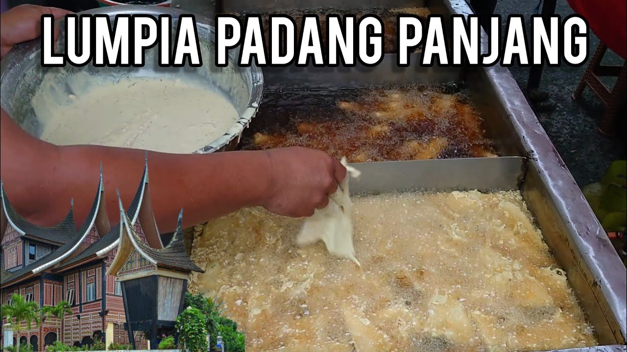 PASAR KULINER KOTA PADANG PANJANG SUMATERA BARAT‼️RAMAI SEKALI GORENGANYA | INDONESIAN STREET FOOD