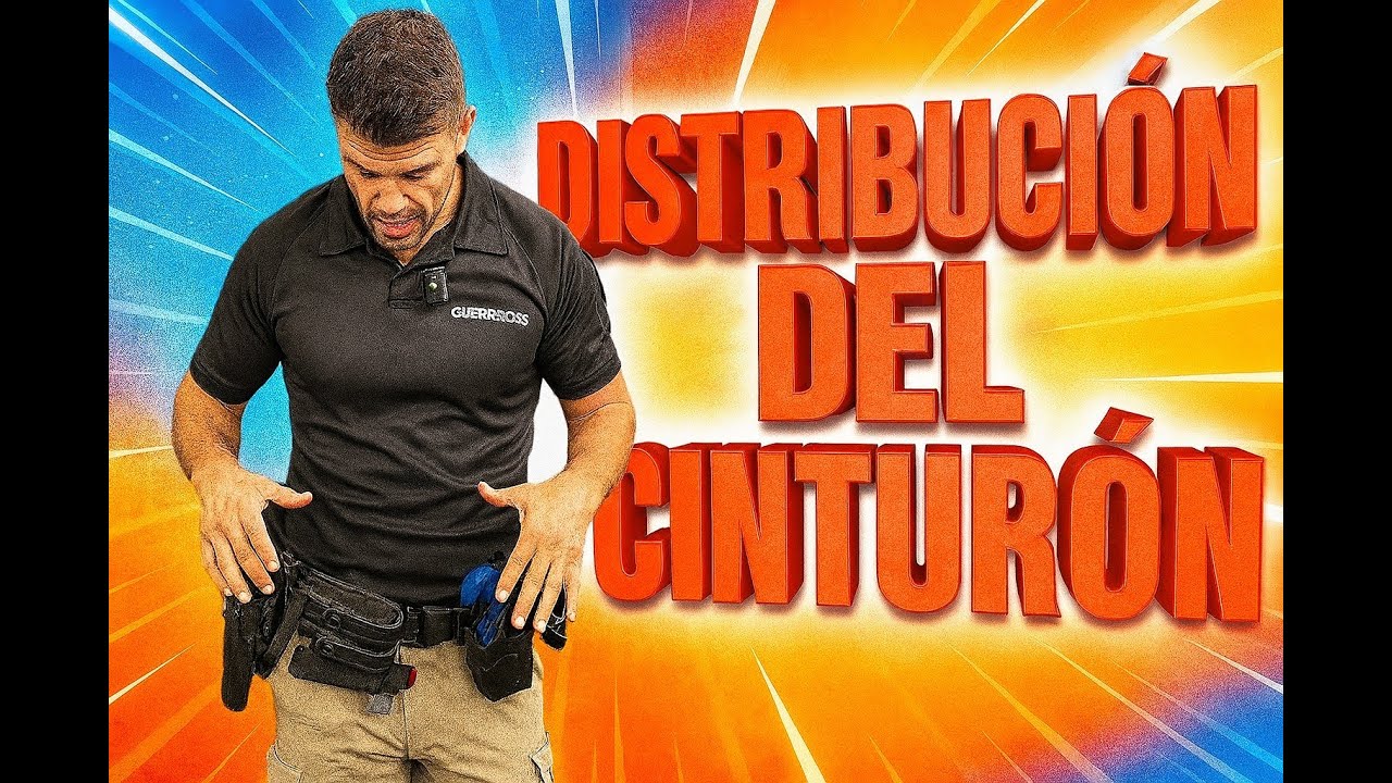 🎯 ¿CÓMO CONFIGURAR TU CINTURÓN POLICIAL? | Distribución táctica con EDUARDO RIEGO 🥋👮‍♂️