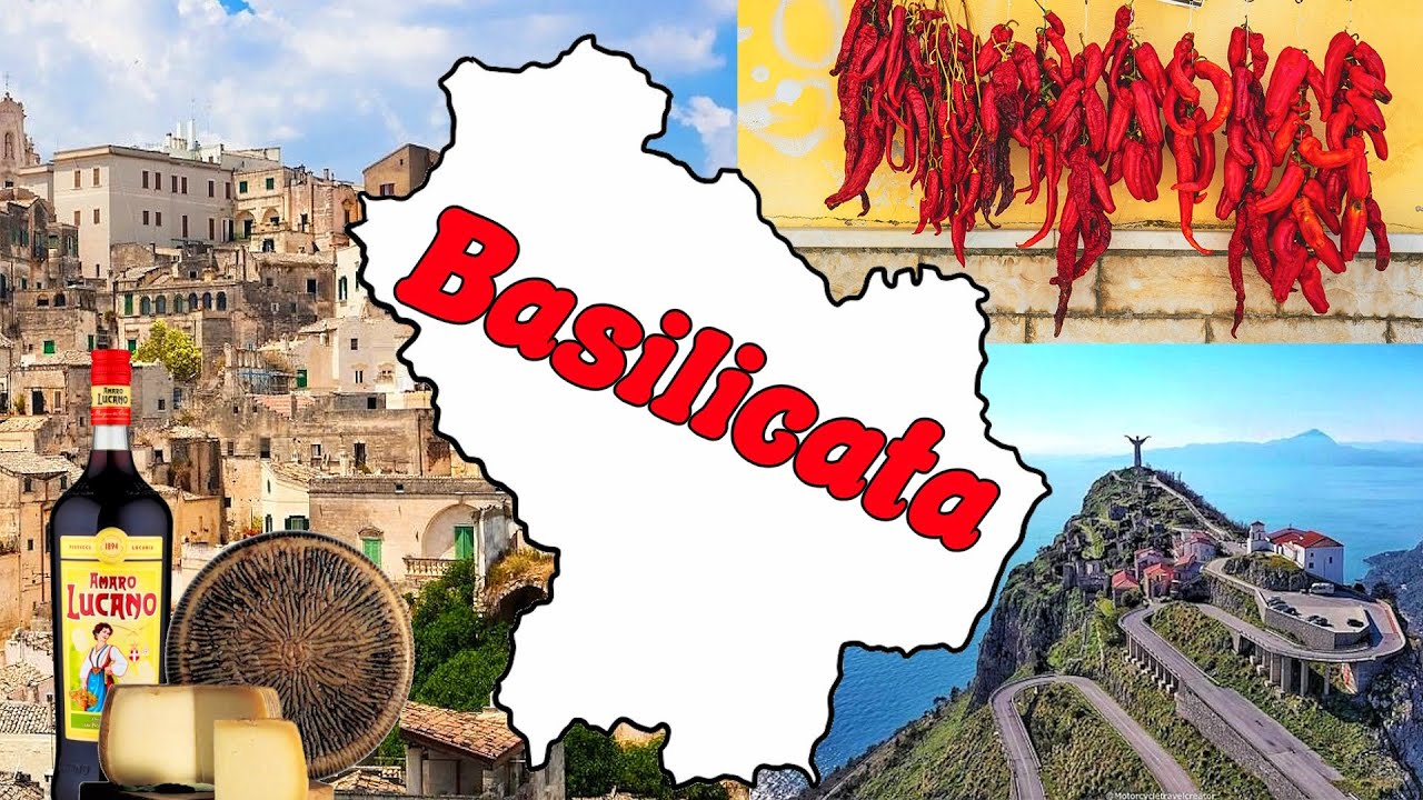 🌶🐏 LA BASILICATA - Le Regioni d'Italia (Geografia) 🌎📚