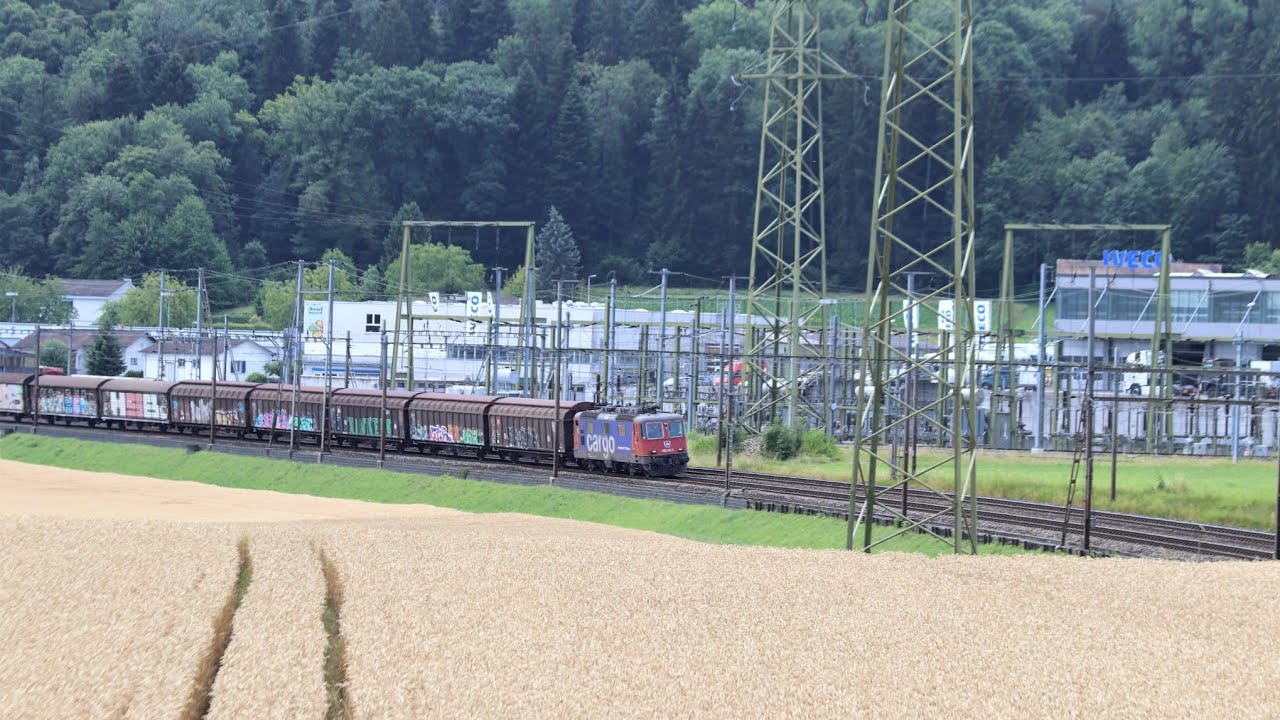 Bahnverkehr in Othmarsingen und Mellingen (Teil 2 / Partie 2)
