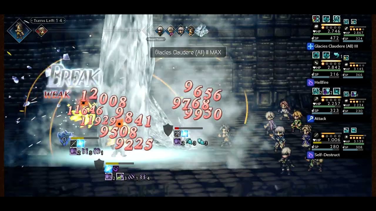 Octopath COTC F2P Farming historic fragments fast (400 per week)