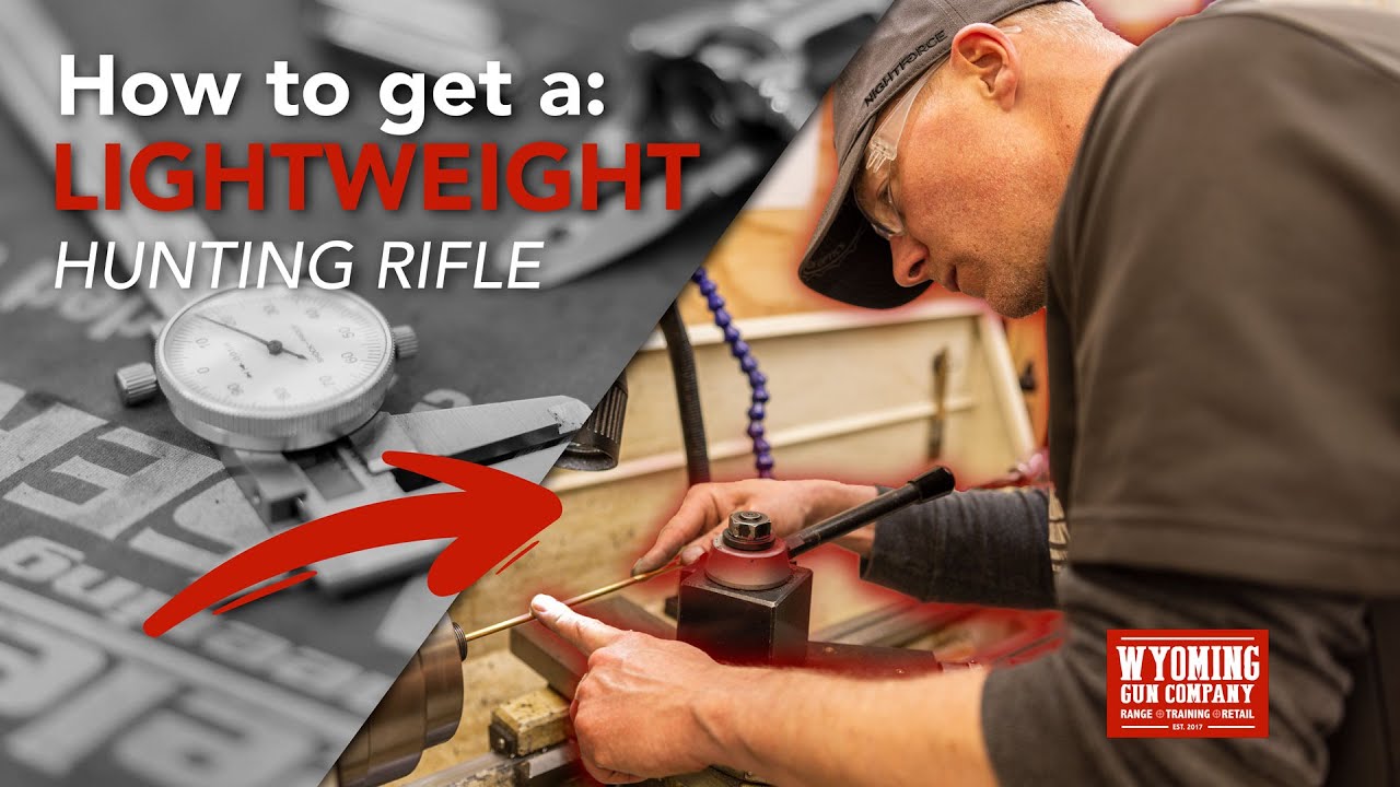 Extreme Light Weight High Precision Hunting Rifle | 6.5 PRC Cartridge