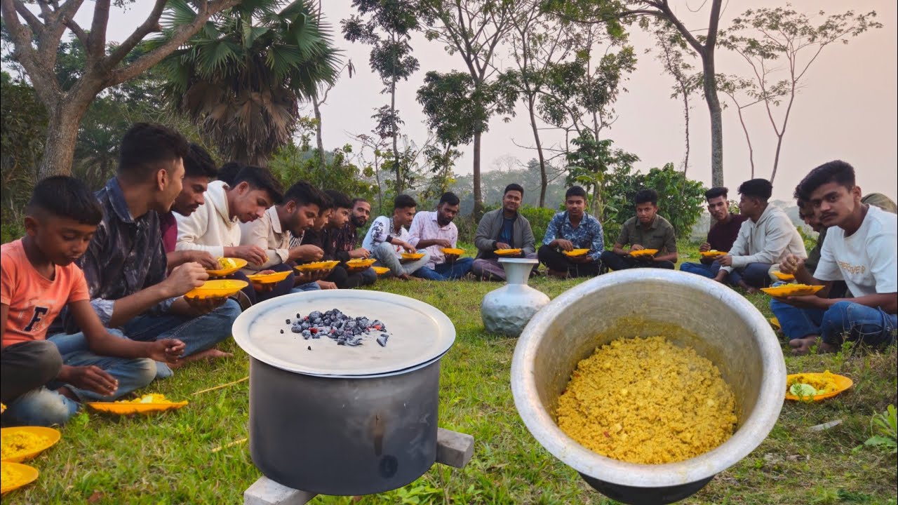 এলাকার ছোট, বড়, মাঝারি, সব ভাইদের নিয়ে জমজমাট পিকনিকের আয়োজন–যেবিলের টেষ্ট, ওবিলের মজা