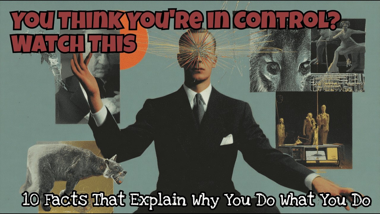 YOU THINK you're in CONTROL? WATCH THIS - 10 FACTS THAT EXPLAIN why you DO WHAT YOU DO
