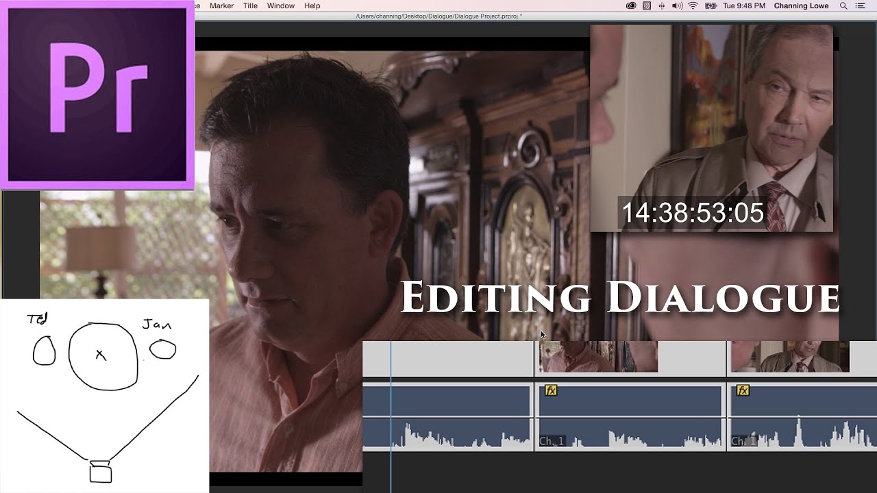 Episode 33 - Editing Dialogue - Tutorial for Adobe Premiere Pro CC 2015