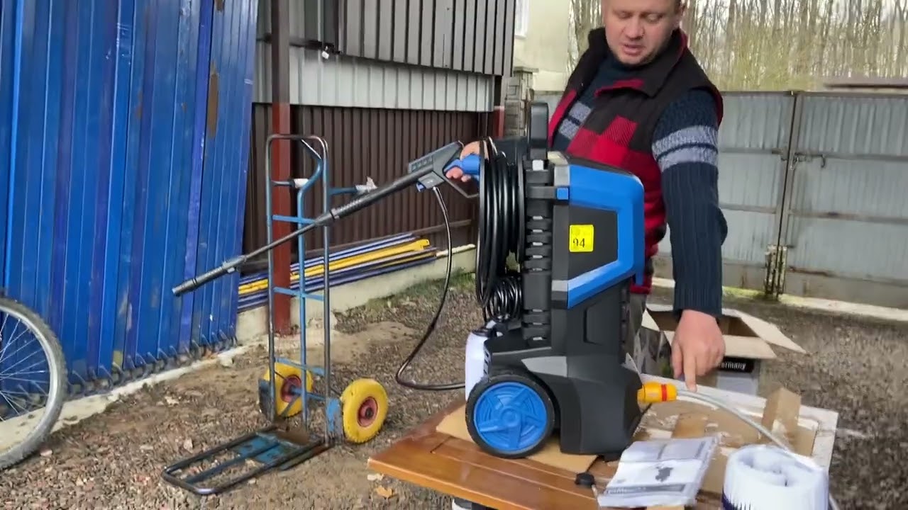 Мийка високого тиску Scheppach HCE 3000