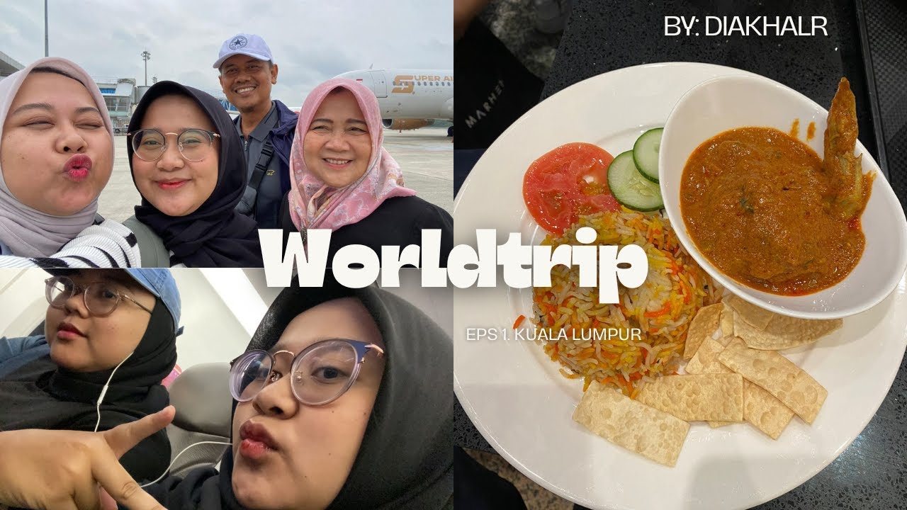 Wordltrip-Kuala Lumpur Eps 1 | Naik Woosh dr Tegalluar, Teh Tarik Terenak di KLIA, dan Hotel Marmut