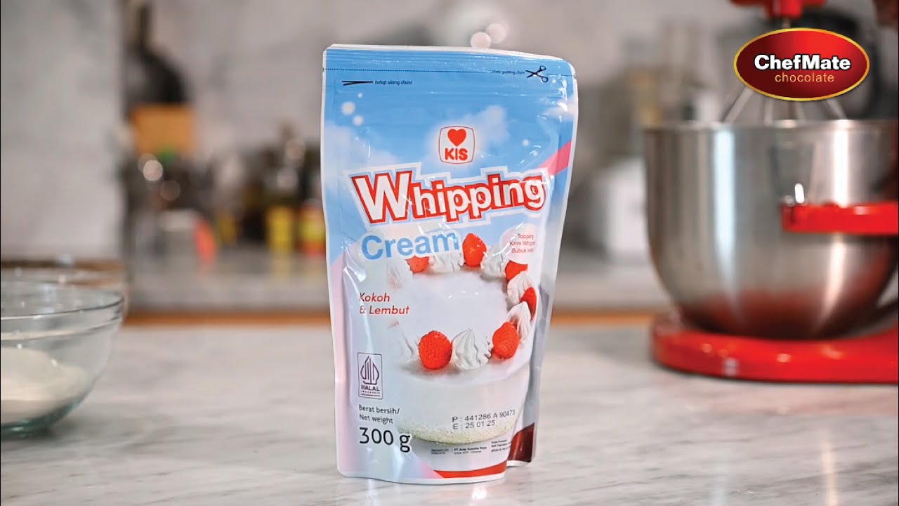 [TUTORIAL & TIPS] CARA MENGGUNAKAN KIS WHIPPING CREAM POWDER