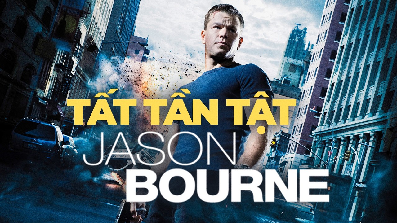 Hành trình TÌM LẠI DANH TÍNH của SIÊU ĐIỆP VIÊN MẤT TRÍ NHỚ — JASON BOURNE