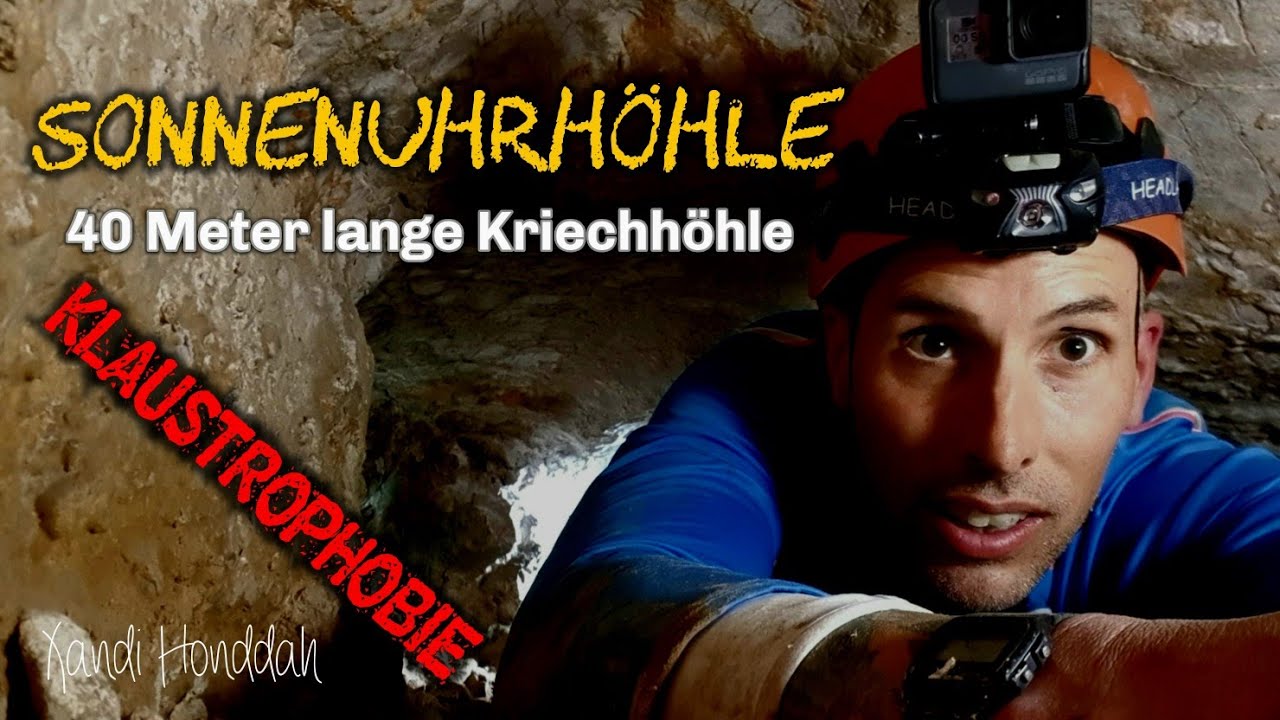 Sonnenuhrhöhle - 45 Meter lange sehr enge Kriechhöhle  - Hohe Wand