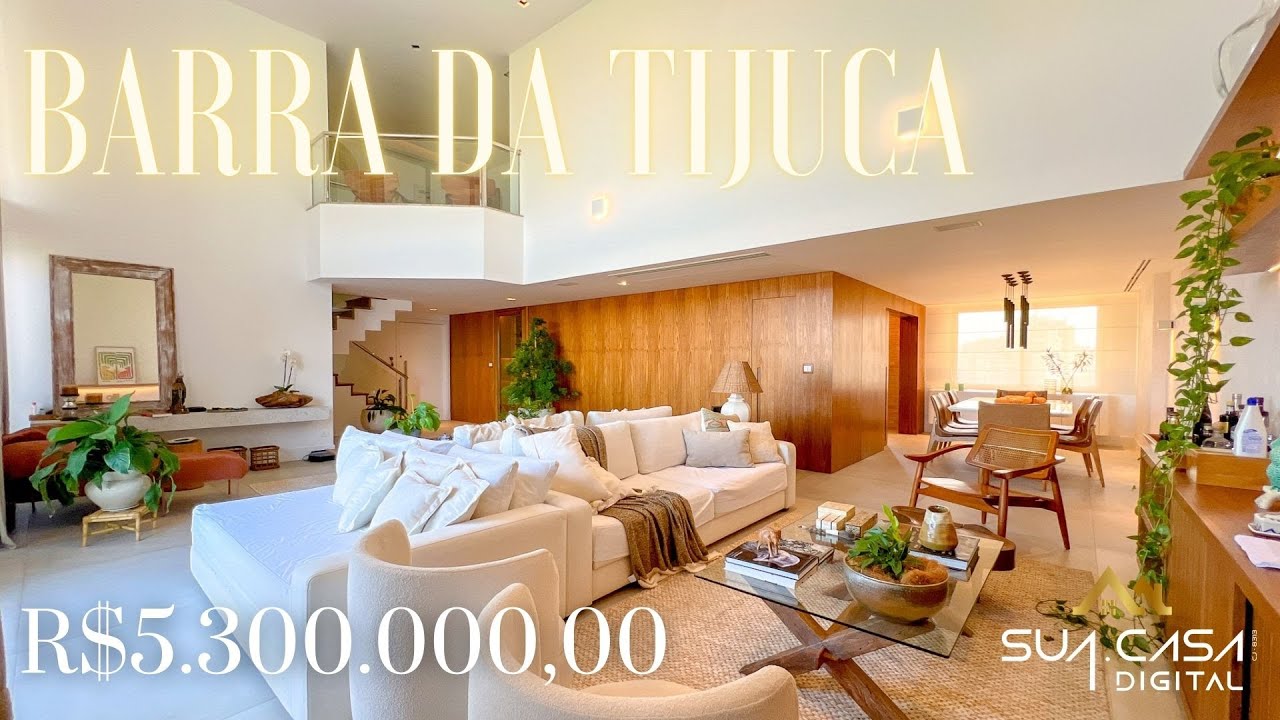 Apartamento impecável na Península  | Vista panorâmica | Barra da Tijuca RJ