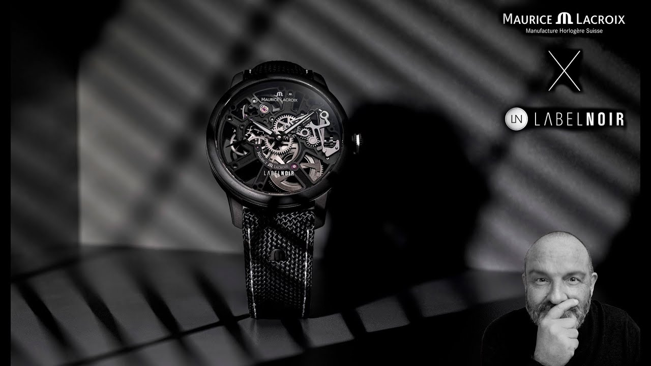 Maurice Lacroix Masterpiece Skeleton Label Noir