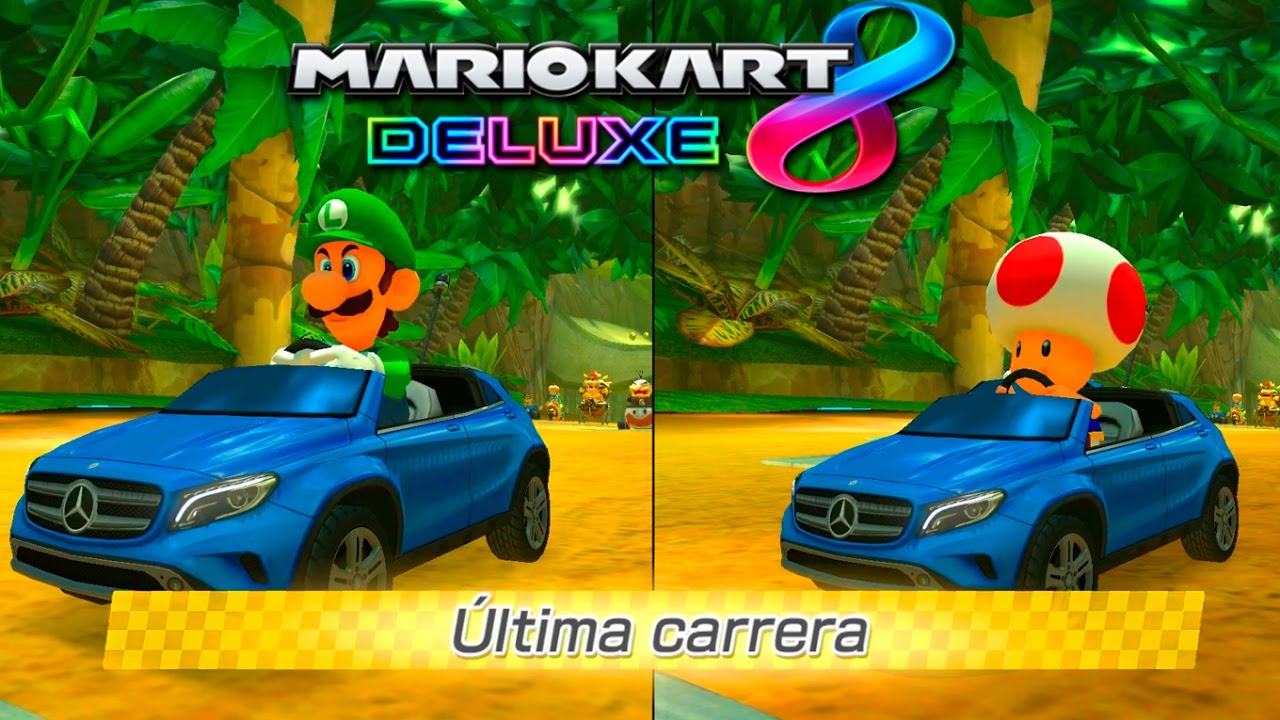 MARIO KART DELUXE 8: LUIGI VS TOAD | Vegetta VS Willyrex