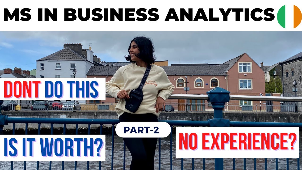 Don't Choose Master in Business Analytics Ireland before watching this🇮🇪|Think twice! @livingalittle