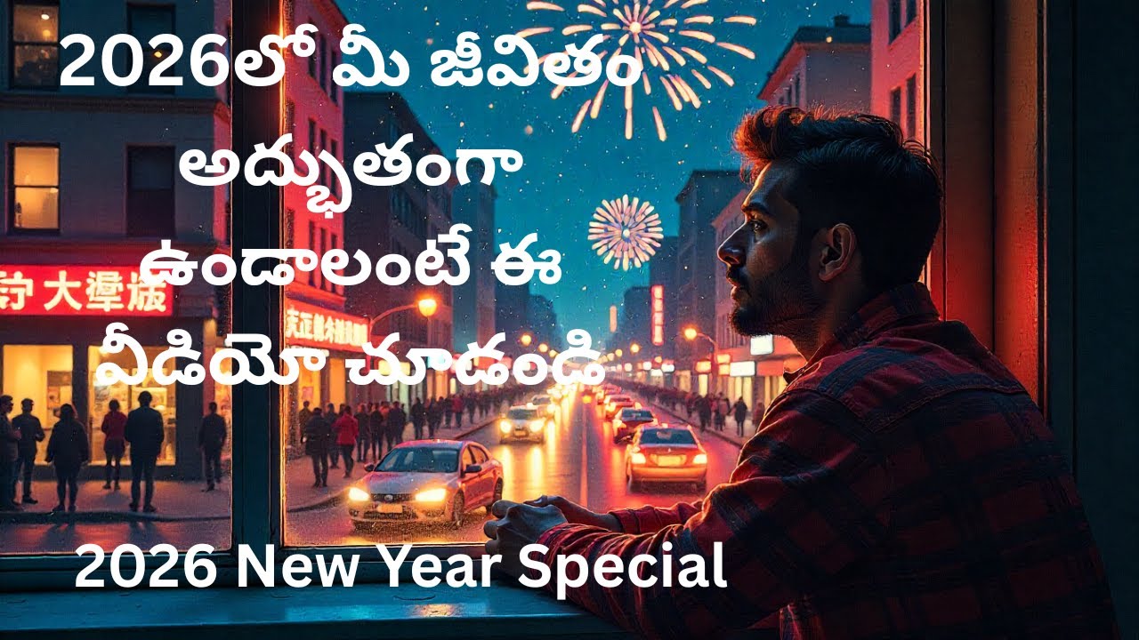 2026 మీ జీవితంలో అత్యంత గొప్ప ఏడాది కావాలంటే ఇది వినండి | New Year Motivation Telugu