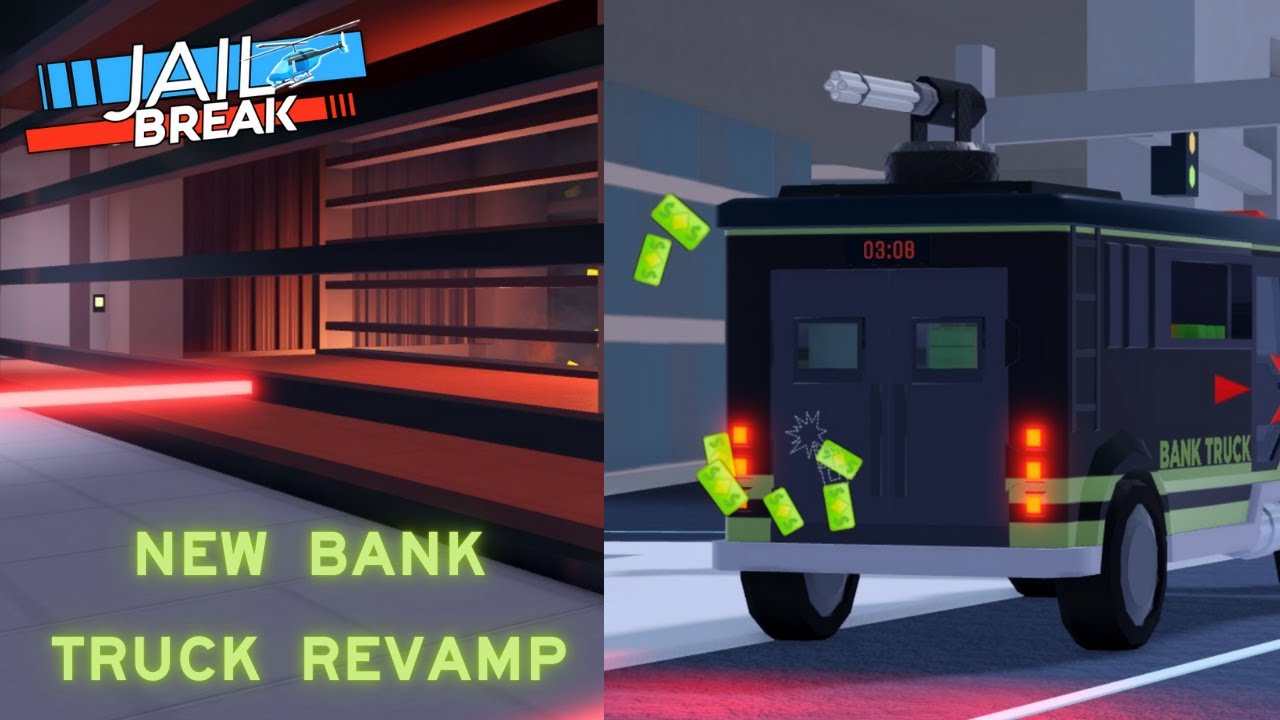 New Bank Truck Revamp Update | Roblox Jailbreak