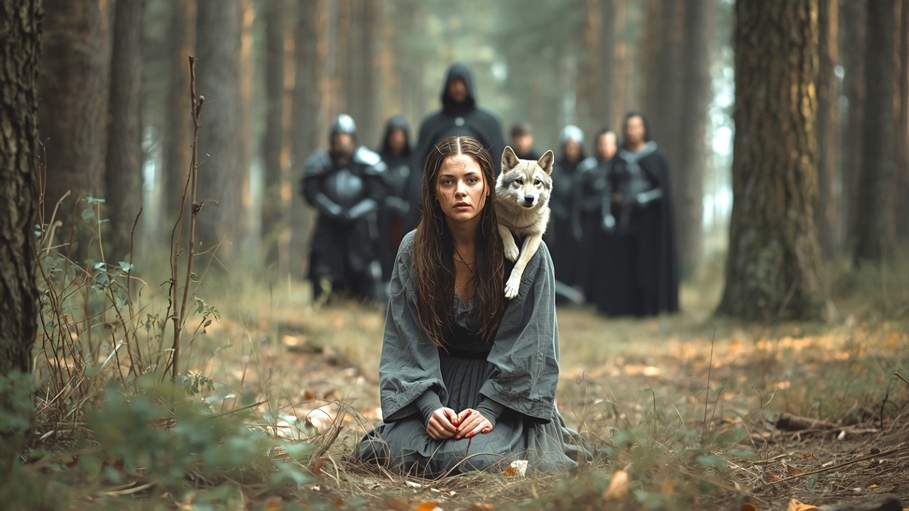 She Gave Her Last Breath Protecting a Wolf Cub — Then the Alpha King Appeared Before Her.