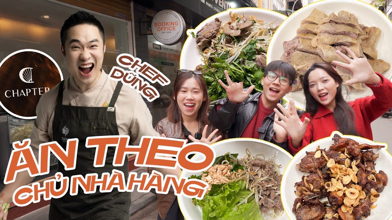 Ăn theo chủ nhà hàng Fine Dining lọt top Michelin có tiếng bậc nhất Hà Thành: Chef Quang Dũng