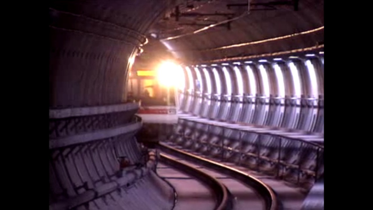 New Metrorail – First Train Through the City Tunnels, August 2007
