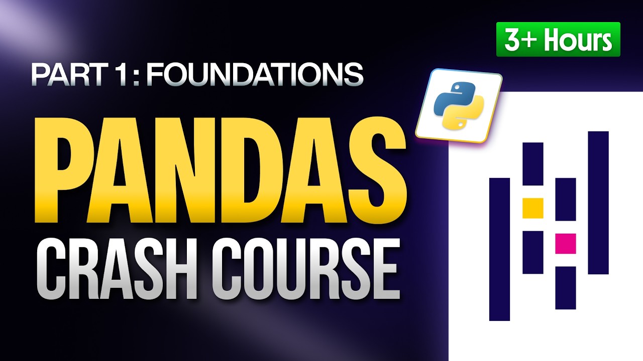Pandas for Data Science: Full Course for Beginners - Pandas Python
