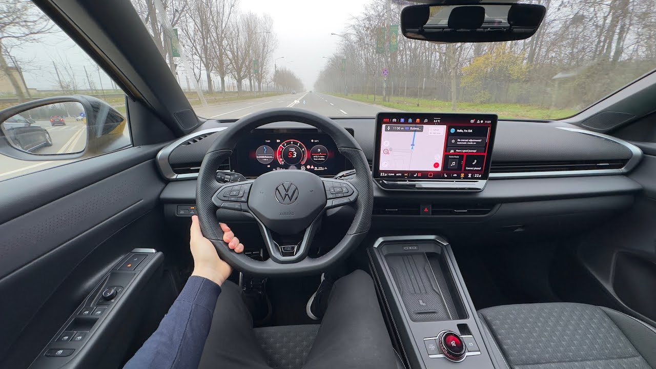 Тест-драйв Volkswagen T-ROC R Line 2026 (вид от первого лица)