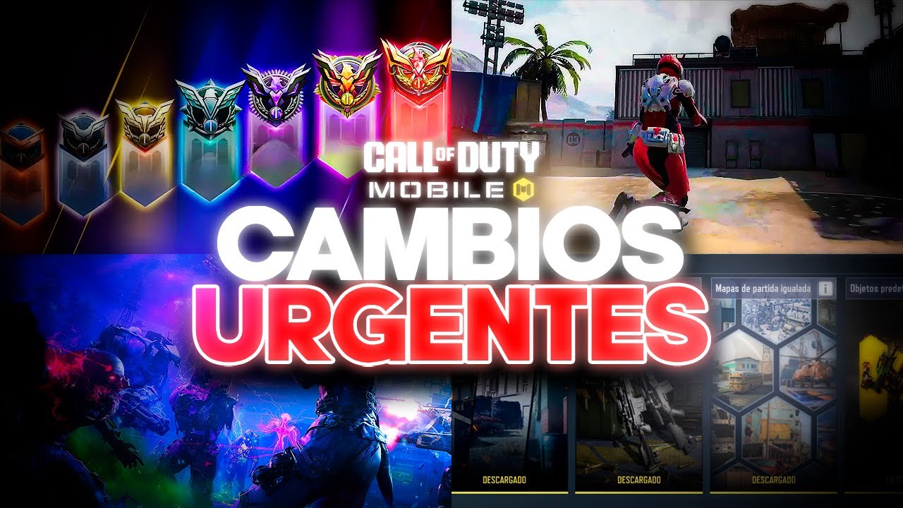 CAMBIOS URGENTES QUE NECESITAMOS EN CALL OF DUTY MOBILE