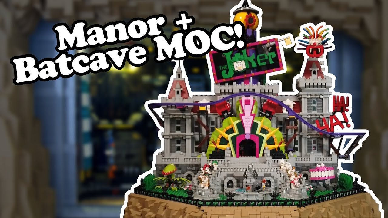 Giant Lego Batcave MOC - The Lego Batman Movie