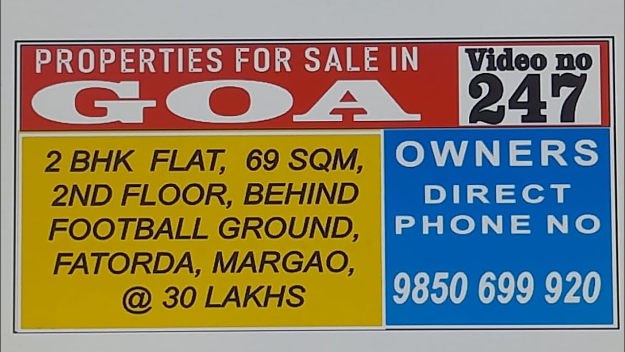 2 bhk flat for sale at fatorda, margao, goa 
