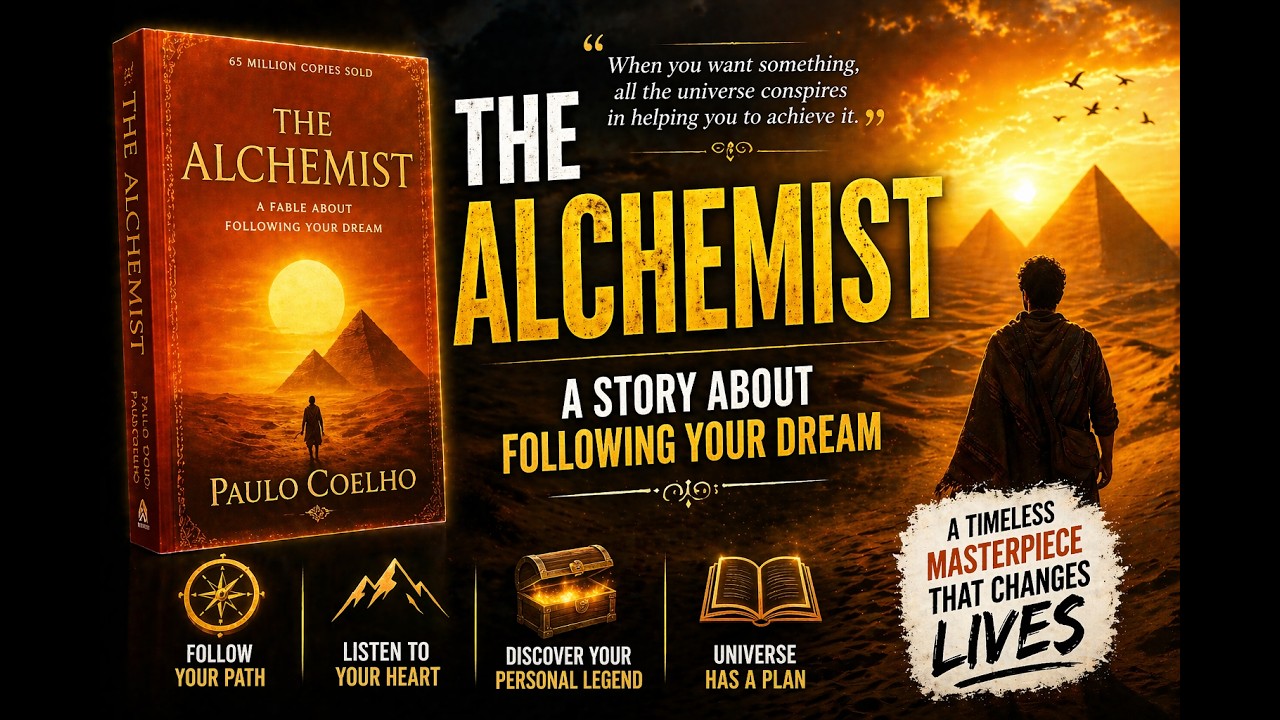 The Alchemist by Paulo Coelho | Your Personal Legend in 2 Minutes#TheAlchemist#PauloCoelho