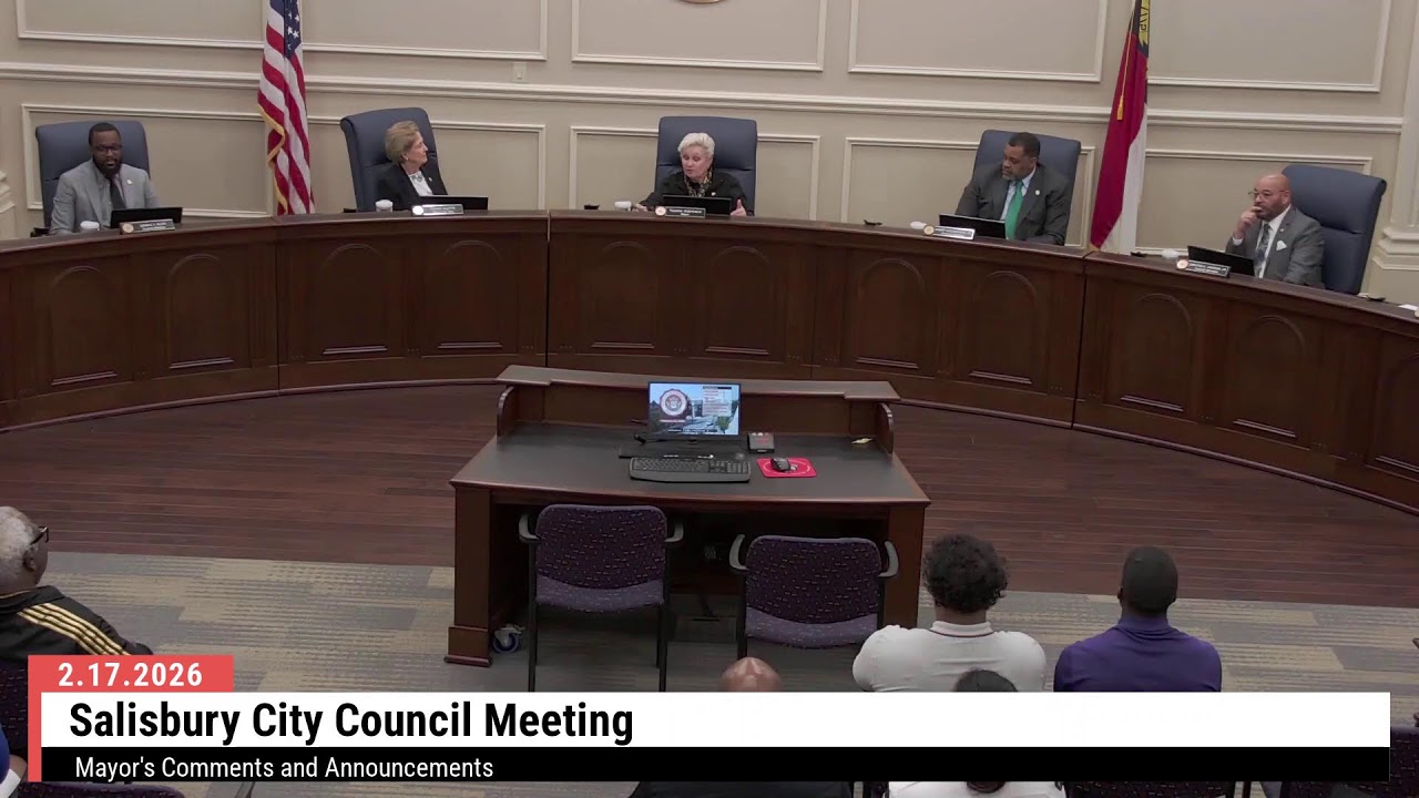 Salisbury City Council Meeting - LIVE