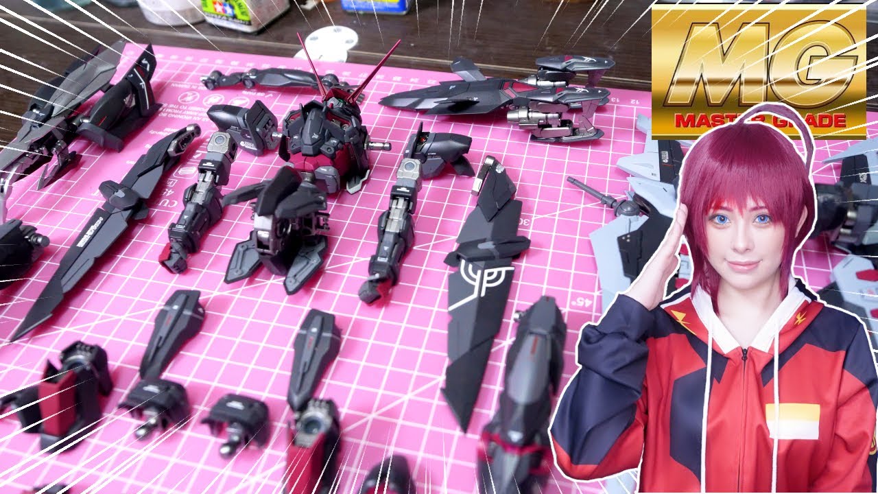 MGテスタメントガンダムを最強の機体に仕上げます（製作動画）