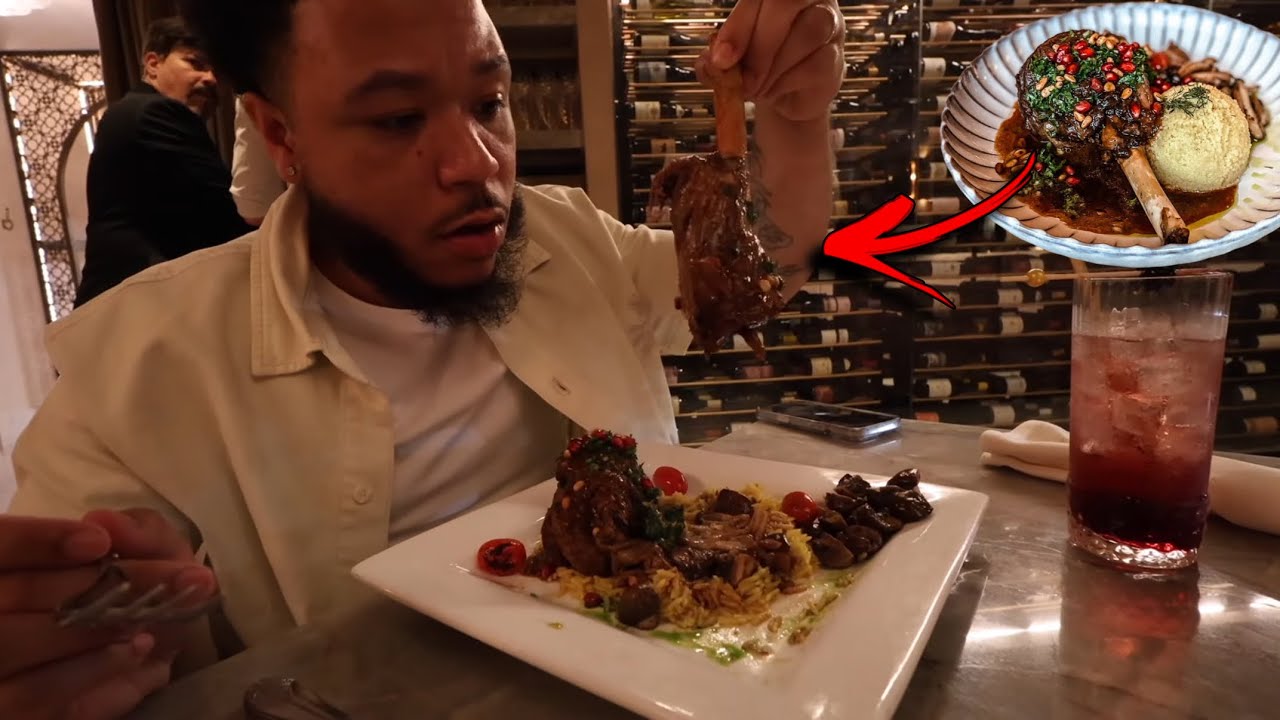 This restaurant was fancy asf, Trying ammoora in Baltimore!