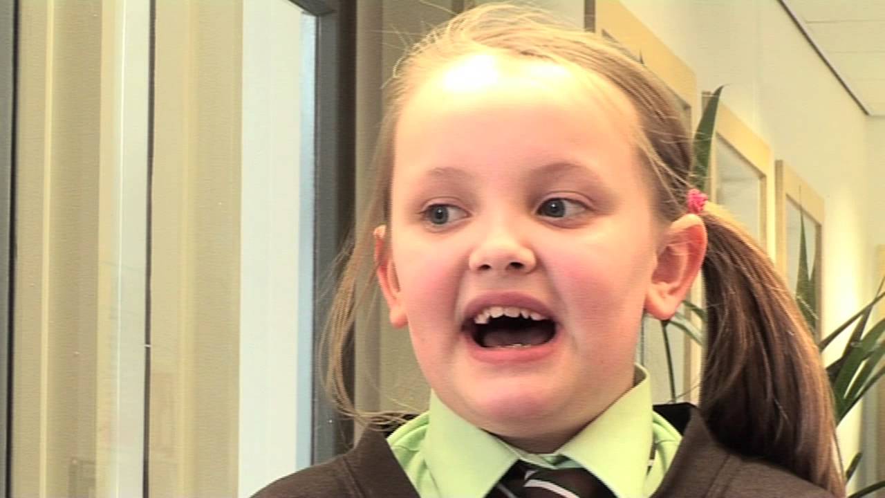 What do children think of volunteers visiting their school?