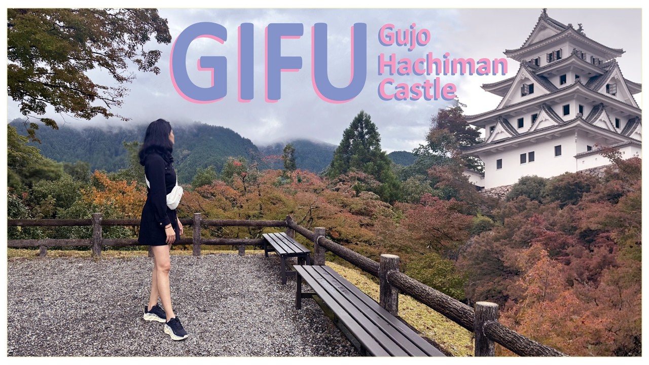 Hidden Japan 🇯🇵 | Nagoya to Gifu by Bus 🚌 | Gujo Hachiman Castle Hike 🏯 | Japan Vlog Day-06 Pt-01